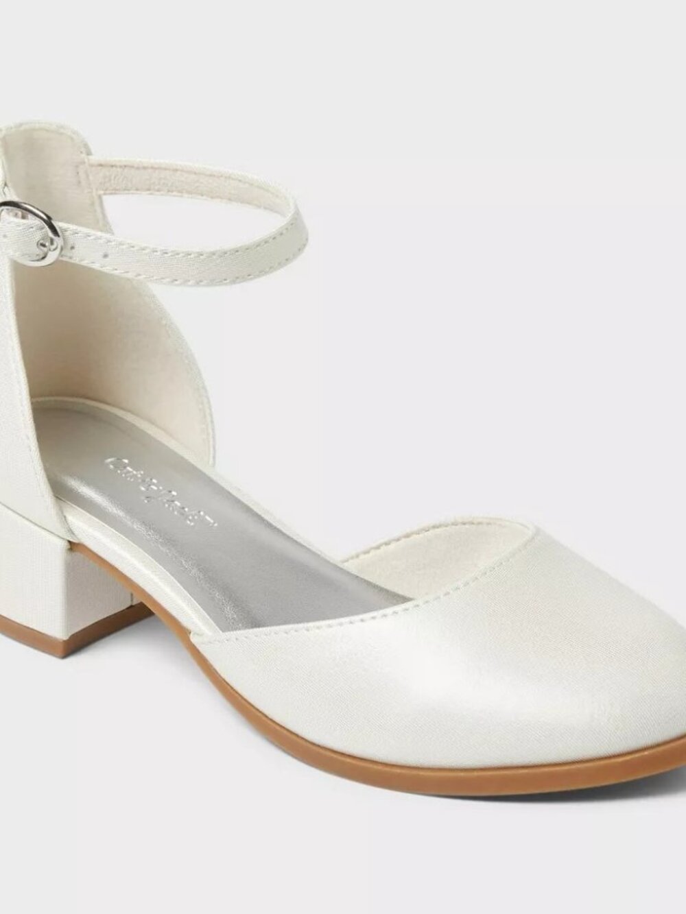 NEW Art Class Kids' Hazel Dress Heels - White - Size 1